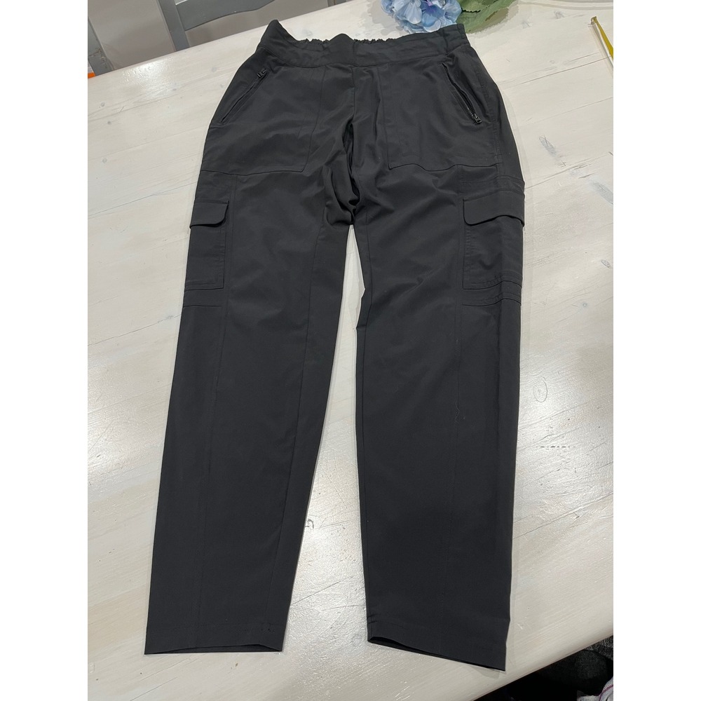 Athleta Trekkie North Cargo‎ Pants Hiking Travel Black Size 4